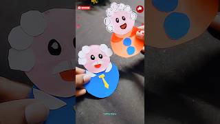 Easy kids paper craft👩‍❤️‍👨❤️😨shorts viralvideo trending funny story diy craft kids cartoon [upl. by Bamford]