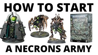 How to Start a Necrons Army in Warhammer 40K 10th Edition Necron Beginner Guide to Start Collecting [upl. by Sorazal]