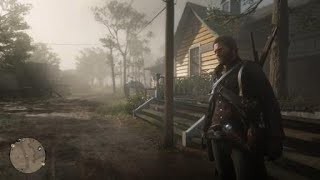 Red Dead Redemption 2 Saving Trelawny From Bounty Hunters Mission [upl. by Htrow]