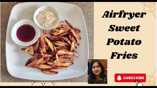 AIRFRYER SWEET POTATO FRIES [upl. by Petty]