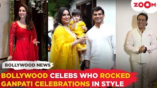 From Kiara Advani to Govinda Bollywood Celebs who Dazzled at Ganpati Festivities [upl. by Piscatelli314]