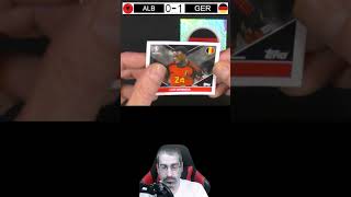 Wunsch Partie  Albanien gegen Deutschland topps sticker euro2024 deutschland albania fußball [upl. by Fillbert166]