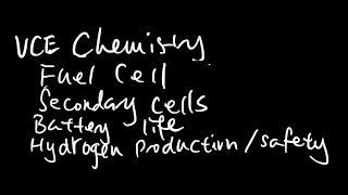 Fuel Cells Batteries Primarysecondary cells Battery life Exam questions [upl. by Shanney]