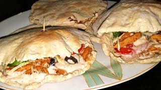 Turkish chicken doner kabab recipe 🤤har koi asani sa is recipe ko bna skta hai pita bread recipe [upl. by Eruot]