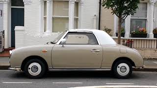 Nissan Figaro  Top cars in London UK [upl. by Pacificia594]