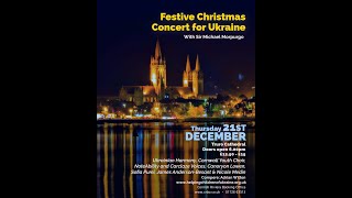 Festive Christmas Concert for Ukraine  Live Stream Truro Cathedral 21st December 2023 [upl. by Vershen62]