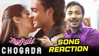 Chogada Song  REVIEW  REACTION  LOVERATRI  Aayush Sharma Warina Hussain [upl. by Anileme830]