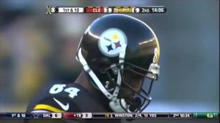 Antonio Brown Highlights 201516 [upl. by Anaek396]