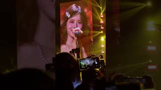 Miyeon Minnie Sieun Isa  Love Storyorig by T Swift  Music Bank Antwerp  200424 antwerp [upl. by Nwahsel]