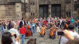 Flashmob Nuremberg June 2014  Ode an die Freude [upl. by Joy]