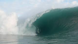 Biggest wave ever successfully ridden at Teahupoo [upl. by Niliak795]