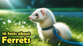 Ferrets as Pets  10 Facts about cute Ferrets [upl. by Letniuq]