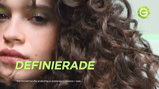 Discover new Garnier Fructis Method for Curls routine 💗 [upl. by Enelcaj]