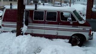 Van stuck in snow 2 [upl. by O'Conner175]