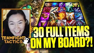 I Had 30 FULL ITEMS On my BoardSo I had to give some to my Bench  Hafu TFT Double Up [upl. by Yorgos]