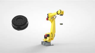 Intelligent robot accessories from FANUC  Force sensor [upl. by Avilo]