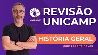 Vestibular da Unicamp Revisão de História Geral [upl. by Cohberg]