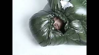 Outdoor down sleeping bag winter sleeping bag [upl. by Oram]