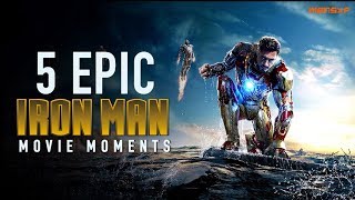 MensXP 5 Epic Iron Man Movie Moments  Best Iron Man Moments [upl. by Delos]