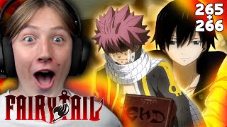 ETHERIOUS NATSU DRAGNEEL  Fairy Tail Episode 265 amp 266 Reaction [upl. by Terrena]