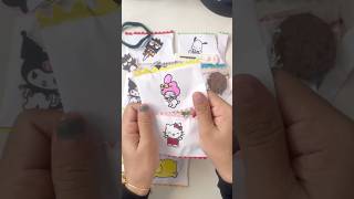 Unboxing blind bag sachet mymelody unboxing ​⁠​⁠asmr mymelody sanrio diy kawai PaperAmy [upl. by Trilbi]