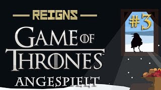 Angespielt Reigns Game of Thrones 3 König Jon german  deutsch  gameplay [upl. by Mafala]