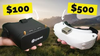 Cheap vs Expensive FPV Goggles  Whats the Difference [upl. by Piggy]