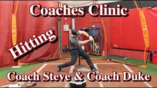 Zoned Coaches Clinic Hitting with Coach Steve and Coach Duke [upl. by Nailij]