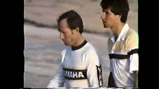 Original Yamaha FJ1100 commercial with Kenny Roberts and Eddie Lawson [upl. by Seavey]