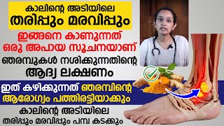 കാലിന്റെ അടിയിലെ തരിപ്പും മരവിപ്പും മാറാൻ ഇത് ഭക്ഷണത്തിൽ ഉൾപ്പെടുത്തിയാൽ മതി  kalinte adi vedana [upl. by Ettenal]