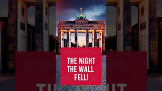 Berlin Wall Falls The Night Freedom Won shorts history facts historyfacts berlin facts [upl. by Jamieson]