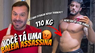 CARIANI ASSUSTOU COMIGO 110 kg em 2 semanas TÁ FICANDO RETIDO [upl. by Ijar]