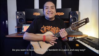 Como tocar bandolín en 3 minutos  How to play bandolin in 3 minutes Jarawi [upl. by Nehgam]