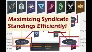 Warframe  Syndicate Strategies [upl. by Eanel430]