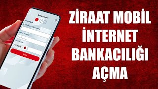 ZİRAAT MOBİL İNTERNET BANKACILIĞI AÇMA [upl. by Kilgore]