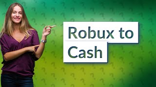 How to turn Robux into money [upl. by Clyte]