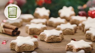 Zimtsterne  Traditionelles Gebäck zur Weihnachtszeit by chefkochde [upl. by Sillek]