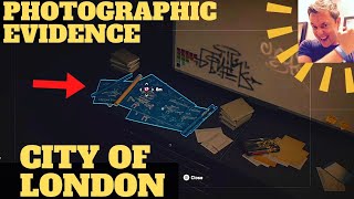 Watch Dogs Legion Photographic Evidence Tech Point City of London CheeseGrater Bee Suit [upl. by Nalro292]