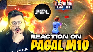 PAGAL M10 IS MOBILE PLAYER  🤔 REACTION ON PAGAL M10 BEST MOBILE PLAYER MUST WATCH [upl. by Adorl921]