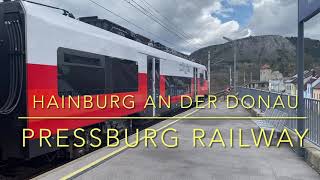 A visit to Hainburg an der Donau Pressburger Bahn [upl. by Fawn]