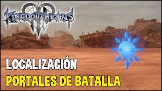 Kingdom Hearts 3  Todos los Portales de Batalla Localización y recompensas [upl. by Bilat]