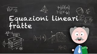 Equazioni lineari fratte [upl. by Terr779]