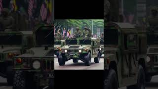 Gagah Setia Malaysian Army in Merdeka Military Parade merdeka2024  gempurwira  army [upl. by Mendive]