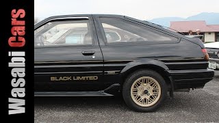 Black Limited 1986 Toyota Sprinter Trueno 1600 GTAPEX 1 of 400 [upl. by Aisyat]