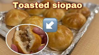 Toasted siopao baked siopao [upl. by Meluhs]