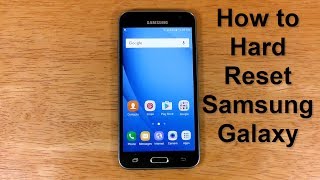 How to reset Samsung Galaxy UNLOCK amp How to hard Reset Samsung Express Prime J3  Free amp Easy [upl. by Jeu]