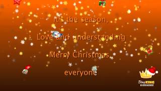 Shakin Stevens  Merry Christmas Everyone Karaoke Version [upl. by Enohs]