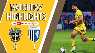 HIGHLIGHTS Sutton United vs Gillingham 150823 EFL2 [upl. by Eitsyrc]