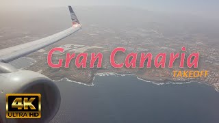 4K start samolotu z Gran Canaria [upl. by Pepin947]