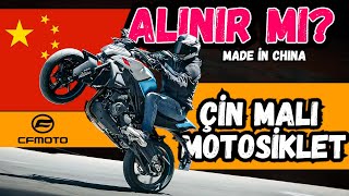 Çin malı motosiklet alınır mı cfmoto 450NK neden aldım 4K [upl. by Perri784]